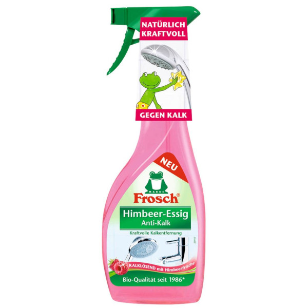 4001499961519 - Frosch Himbeer-Essig Anti-Kalk Badreiniger BIO Pumpe 500ml