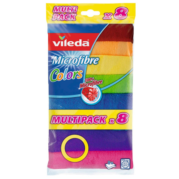 4023103185975 - Mikrofaser Allzwecktuch xxl 8-er Pack 30 x 30 cm Putztücher - Vileda