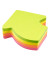 Haftnotizen 5827-39, Pfeil, 70x70mm, gelb/grün/pink/orange, Pfeil