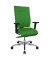 Bürostuhl Sitness 70, grün / silber, mit Armlehnen, bis 110kg