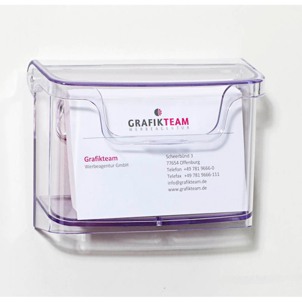 4004360831379 - SIGEL Wandprospekthalter transparent bis 960 x 600 mm 105 x 45 x 76 cm 1 St