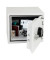 Feuerschutztresor FS1281F MKII Titan 19 l 30kg signalweiß mit Fingerabdruckschloss Stahl