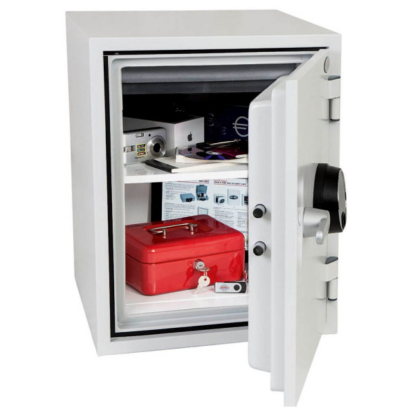 5032548003415 - Feuerschutztresor FS1283F FS1283F Titan 36 l 53kg signalweiß mit Fingerabdruckschloss Stahl 5032548003415 Phoenix Safe
