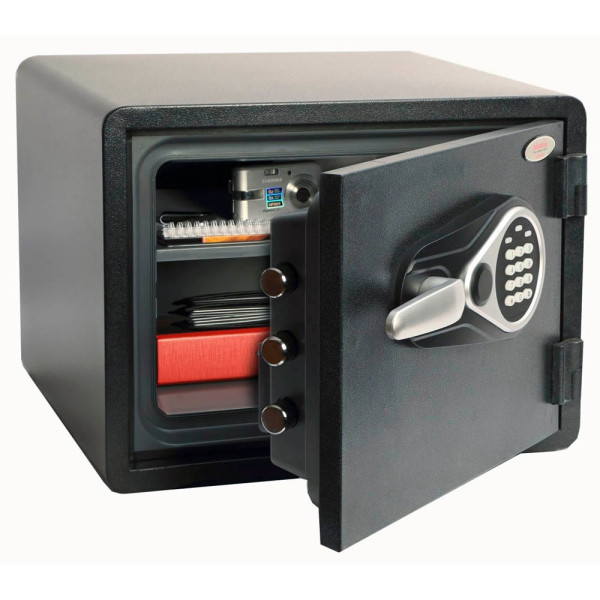 5032548005037 - Feuerschutztresor FS1291E FS1291E Titan Aqua 23 l 36kg schwarz mit Elektronikschloss Stahl 5032548005037 Phoenix Safe