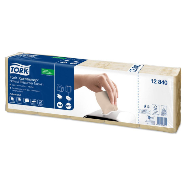7322540660814 - 1125 TORK Servietten Xpressnap® natur 7322540660814 1125 Stück 7322540660814 - 1125 TORK Servietten Xpressnap® natur 7322540660814 1125 Stück