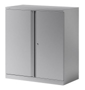Stahlschrank ESSENTIALS BLYCB09101S355, abschlie&szlig;bar, 2 OH, silber, 91,4x100x47cm (BxHxT)