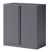 Stahlschrank ESSENTIALS BLYCB09101S634, abschlie&szlig;bar, 2 OH, anthrazit, 91,4x100x47cm (BxHxT)