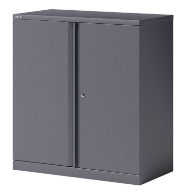 Stahlschrank ESSENTIALS BLYCB09101S634, abschlie&szlig;bar, 2 OH, anthrazit, 91,4x100x47cm (BxHxT)
