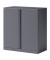Stahlschrank ESSENTIALS BLYCB09101S634, abschlie&szlig;bar, 2 OH, anthrazit, 91,4x100x47cm (BxHxT)