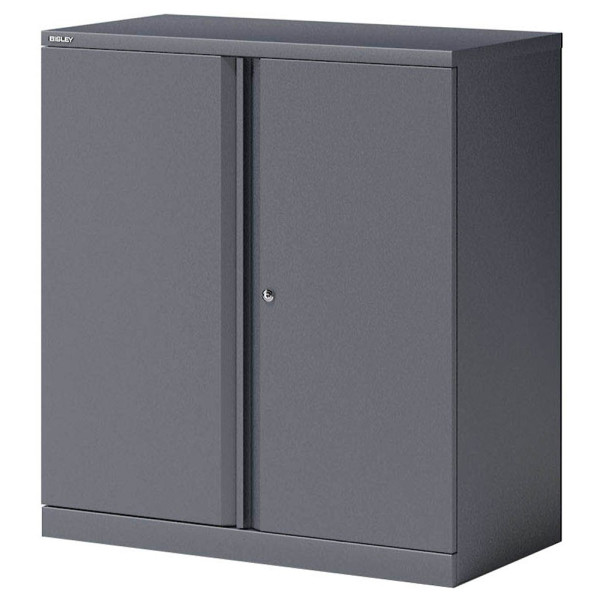 5020073790825 - Stahlschrank ESSENTIALS BLYCB09101S634 abschließbar 2 OH anthrazit 914x100x47cm (BxHxT) 5020073790825 Bisley