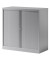 BISLEY Rollladenschrank silber 1 Fachboden