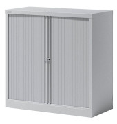 Rollladenschrank ESSENTIALS YETB10101SLG645, abschlie&szlig;bar, 2 OH, lichtgrau, 100x100x47cm (BxHxT)
