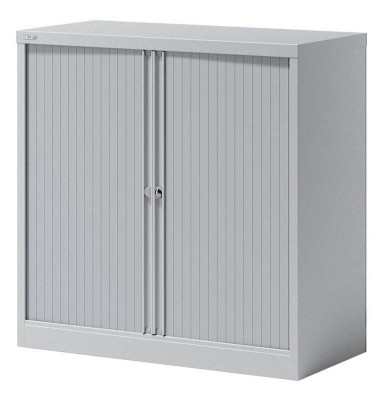 BISLEY Rollladenschrank grau 1 Fachboden