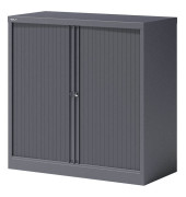 Rollladenschrank ESSENTIALS YETB10101S9634, abschlie&szlig;bar, 2 OH, anthrazitgrau, 100x100x47cm (BxHxT)