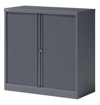 BISLEY Rollladenschrank anthrazit 1 Fachboden