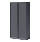 BISLEY Rollladenschrank anthrazit 4 Fachböden