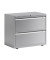 H&auml;ngeregistraturschrank BLYYESF0807355 ESSENTIALS, silber, 2 Schubladen, 2-bahnig