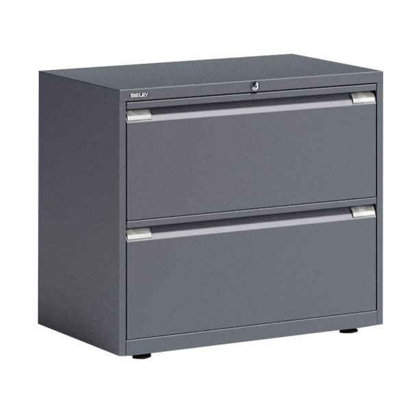 5020073787962 - BISLEY Essentials Hängeregistraturschrank anthrazit 2 Schubladen 800 x 470 x 693 cm 1 St