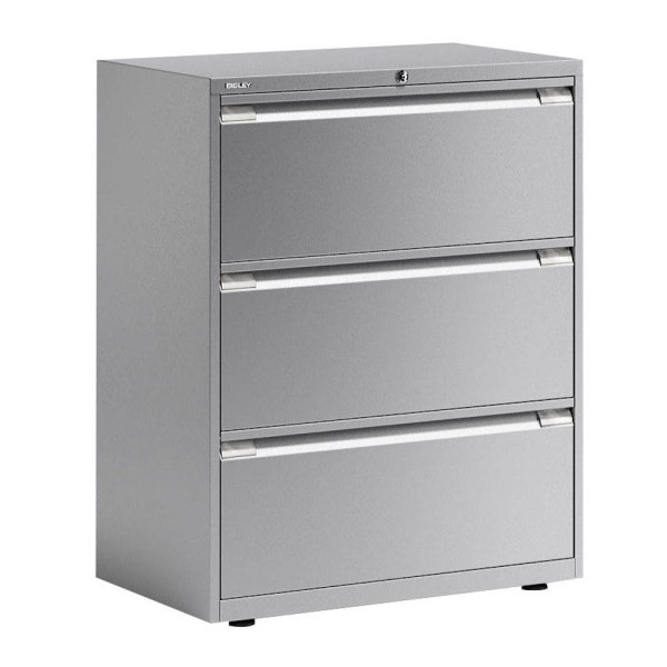 5020073787993 - BISLEY Essentials Hängeregistraturschrank silber 3 Schubladen 800 x 470 x 1000 cm 1 St