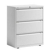 BISLEY Hängeregistraturschrank Essentials weiß 3 Schubladen