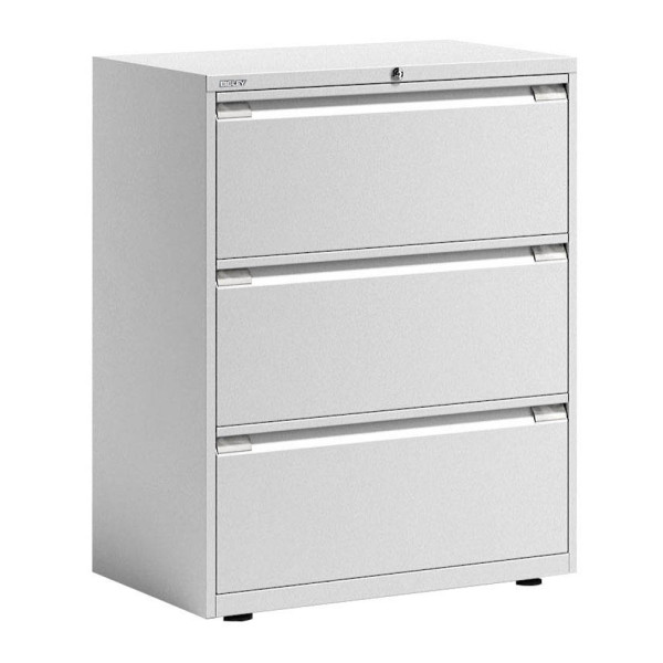 5020073788105 - BISLEY Essentials Hängeregistraturschrank verkehrsweiß 3 Schubladen 800 x 470 x 1000 cm 1 St