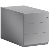 BISLEY Rollcontainer silber