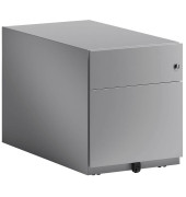 BISLEY Rollcontainer silber