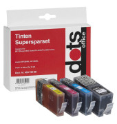 Druckerpatrone 1743,0050-DOTS kompatibel zu HP 934XL + 935XL, Multipack, schwarz, cyan, magenta, gelb