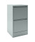 H&auml;ngeregistraturschrank HF2355 Home Filer, silber, 2 Schubladen, 1-bahnig