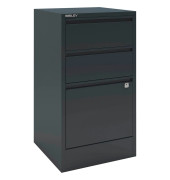 BISLEY Home Hängeregistraturschrank grau 3 Schubladen