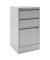 H&auml;ngeregistraturschrank HF3645 Home Filer, lichtgrau, 3 Schubladen, 1-bahnig