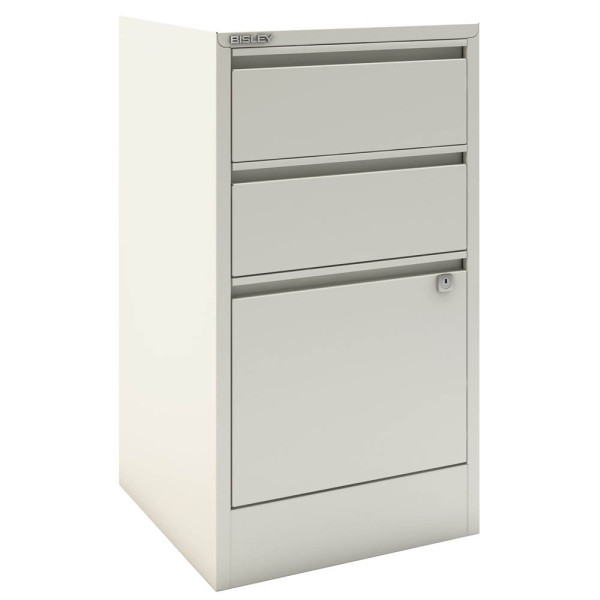 5020073770001 - Bisley Home Hängeregistraturschrank Home 1 Schublade Verkehrsweiß 413 x 400 x 672 mm