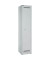 Schließfachschrank Light GL04S1245, Metall, 1 Abteil mit 3 Fächern, abschließbar, 30x185cm (BxH), lichtgrau