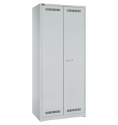 Putzmittelschrank GL08AZ-245 GL08AZ-245, abschlie&szlig;bar, lichtgrau, 80x185x50cm (BxHxT)