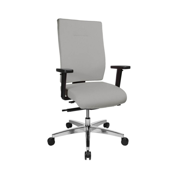 4014296956282 - Bürostuhl Sitness 70 PS79BH W53 Stoff beige Gestell alu 4014296956282 - Bürostuhl Sitness 70 PS79BH W53 Stoff beige Gestell alu