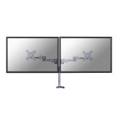 2fach Monitor-Tischhalterung 25,4 cm (10") - 68,6 cm (27") Neigbar+Schwenkbar, Rotierbar NewStar Products FPMA-