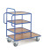 Beistellwagen  Stahl pulverbeschichtet Traglast (max.): 250 kg Enzianblau (RAL 5010) ROLLCART  AUG 30