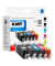 KMP Tinte ersetzt Canon PGI-570 XL, CLI-571 XL Kompatibel Kombi-Pack Schwarz, Photo Schwarz,