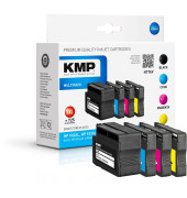 KMP Tinte ersetzt HP 932, 932XL, 933XL Kompatibel Kombi-Pack Schwarz, Cyan, Magenta