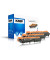 KMP Toner Kombi-Pack ersetzt Brother TN-246C, TN-246M, TN-246Y Kompatibel Cyan, Magenta