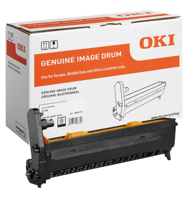 OKI Trommeleinheit Drum Unit C712 46507416 Original Schwarz 30000 Seiten