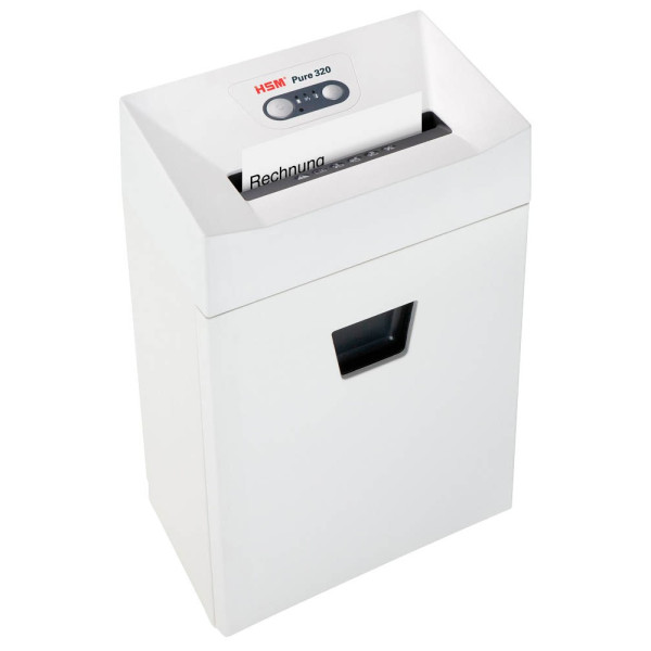 4026631059909 - Aktenvernichter Pure 320 Streifenschnitt 39 mm 25 l Blattanzahl (max) 8 Sicherheitsstufe 3 4026631059909 HSM