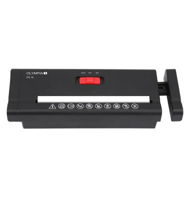 Aktenvernichter PS 16, 2704, Streifenschnitt 6mm (P-2), 6 Blatt
