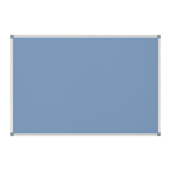 4002390065016 - Pinnwand Standard 6443834 90x60cm Filz Aluminiumrahmen blau 4002390065016 Maul