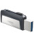 USB-Zusatzspeicher Smartphone/Tablet SanDisk Ultra® DualDrive Silber 128 GB USB 3.0, USB-C™