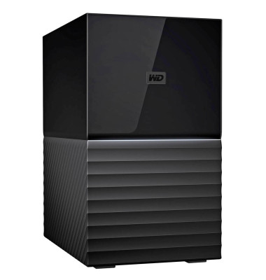 externe Festplatte My Book Duo WDBFBE0160JBK-EESN, schwarz, 3,5 Zoll (8,89cm), 16 TB, HDD