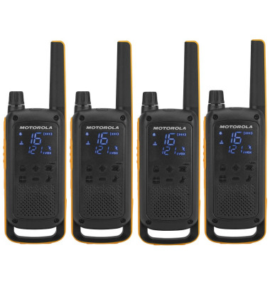 PMR-Handfunkger&auml;t Motorola TLKR T82 Extreme Quad 188082 4er Set