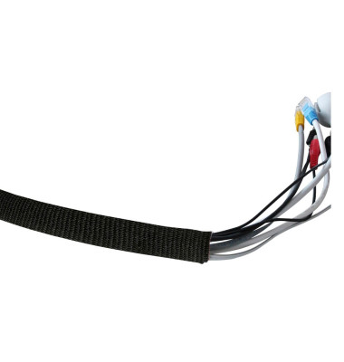 19 Zoll  Kabelschlauch   Label the Cable PRO 5110   Schwarz