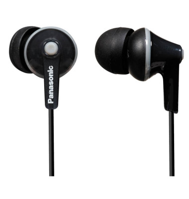  In-Ear-Kopfh&ouml;rer RP-HJE125E-K, schwarz