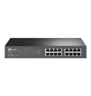 Netzwerk Switch RJ45 TP-LINK TL-SG1016PE 16 Port  PoE-Funktion